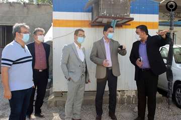 بازدید از بیمارستان یافت آباد